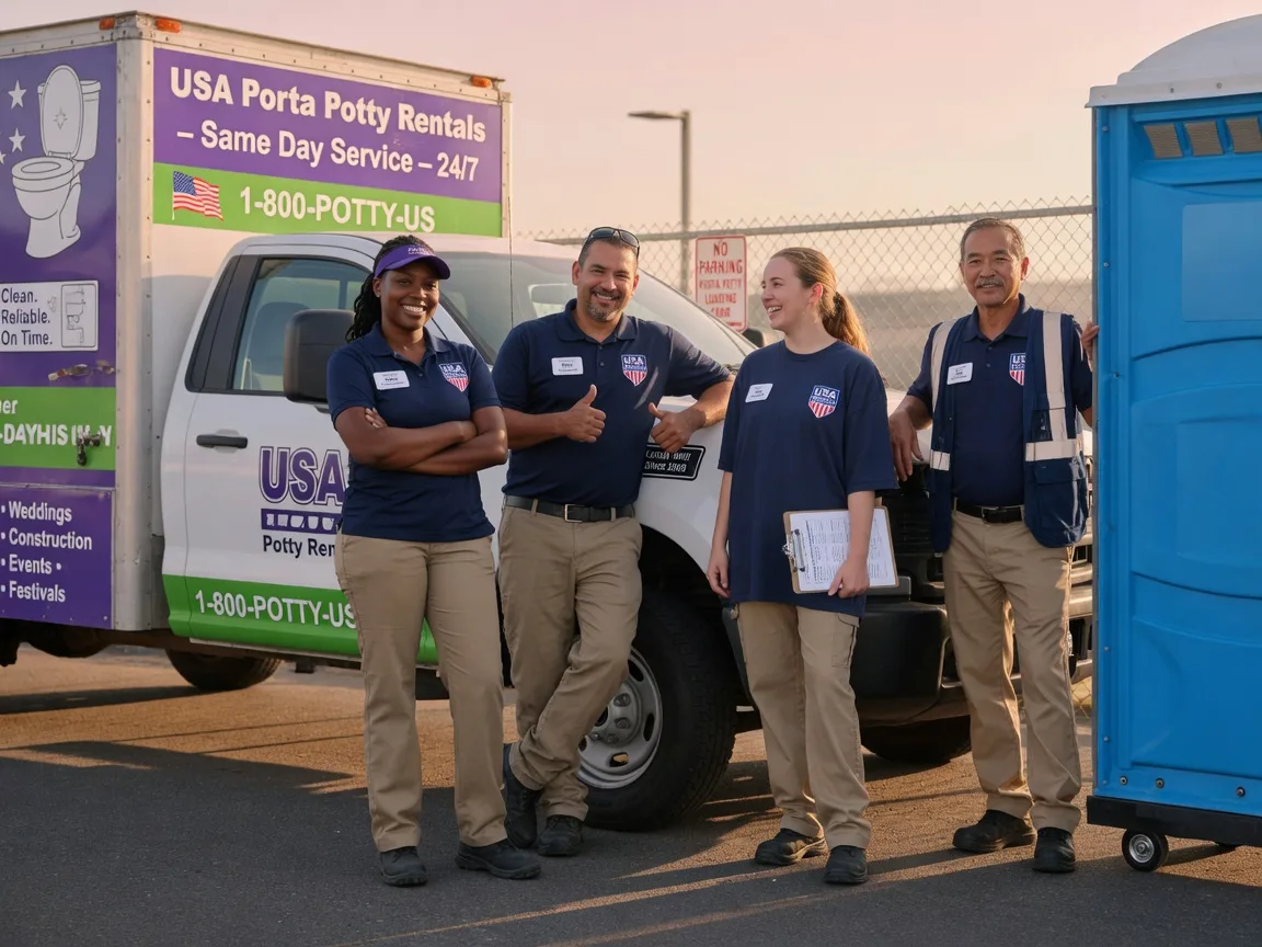 Porta Potty Rental company in Midvale, UT